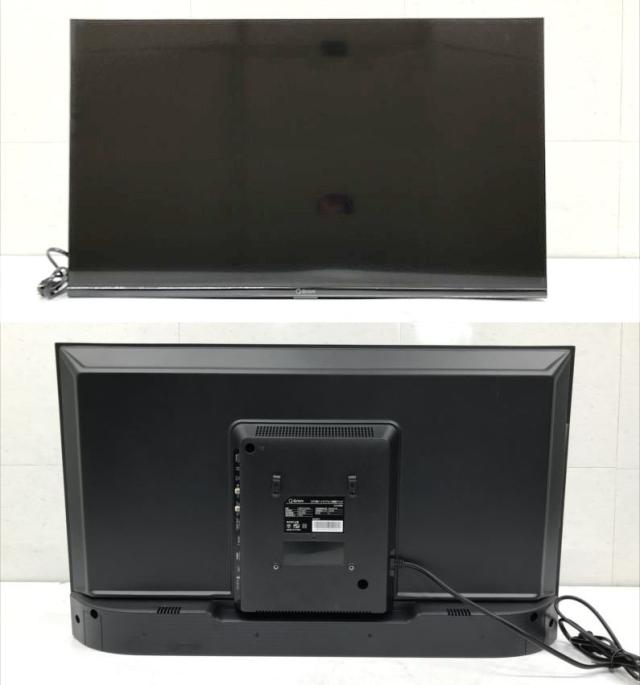 E3580YO ■0403【美品】液晶テレビ Wチューナー 32インチ Qriom QRTN-32W2K 25年製 Qriom_3
