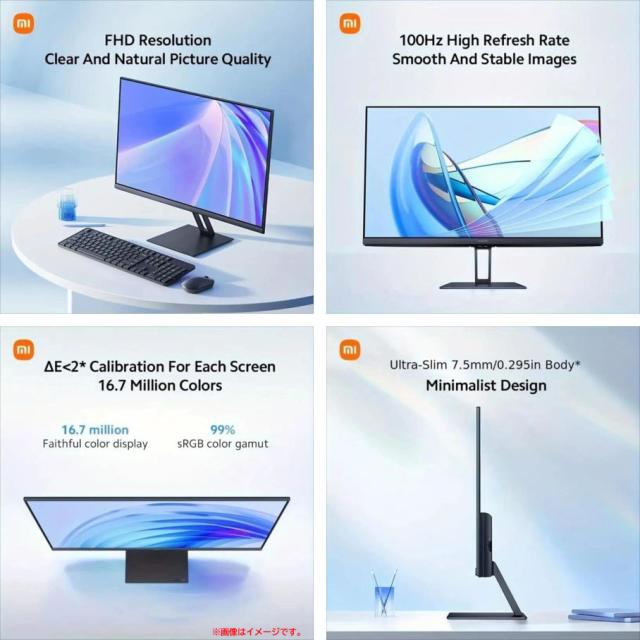 E3886YO ■0328【未使用品】ゲーミングモニター A24i 24インチ XIAOMI A24i 25年製_2