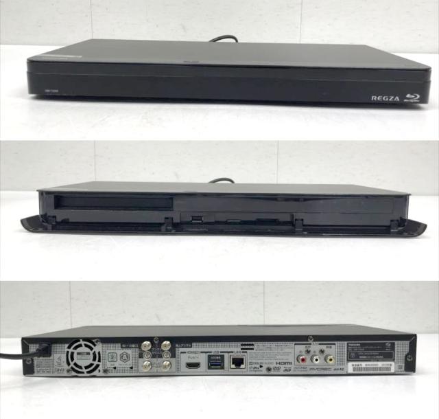 E3920YO ◆0420_1凹【美品】REGZA 2TB 3チューナー ブルーレイレコーダー 東芝 DBR-T2008 18年製 家電 AV機器