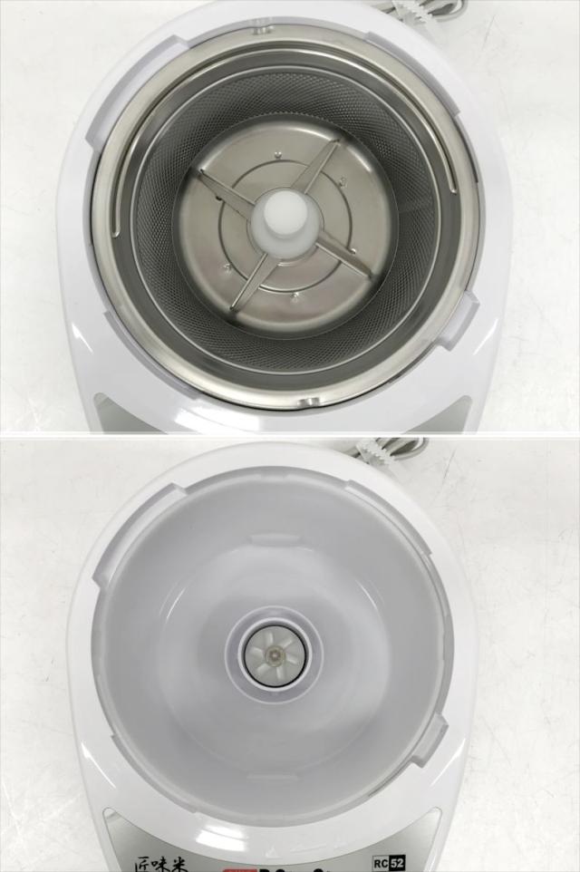 E3929YO ◆0430_2凹【美品】家庭用 精米機 山本電気 MB-RC52W MICHIBA KITCHEN PRODUCT 匠味米家電_4