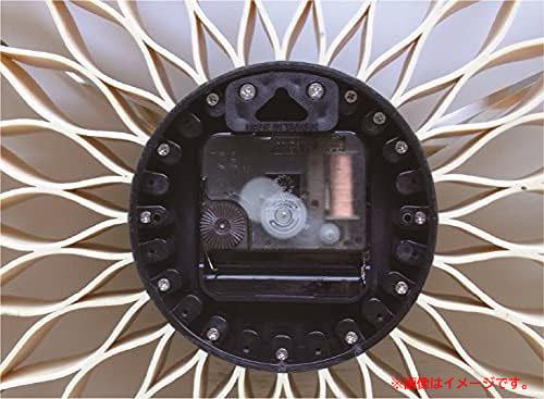 E4173YO ◆0430_1凹【アウトレット品】掛け時計 ルファール INTERFORMINC CL-9903NA 花 ステップムーブメント未使用 家電_4