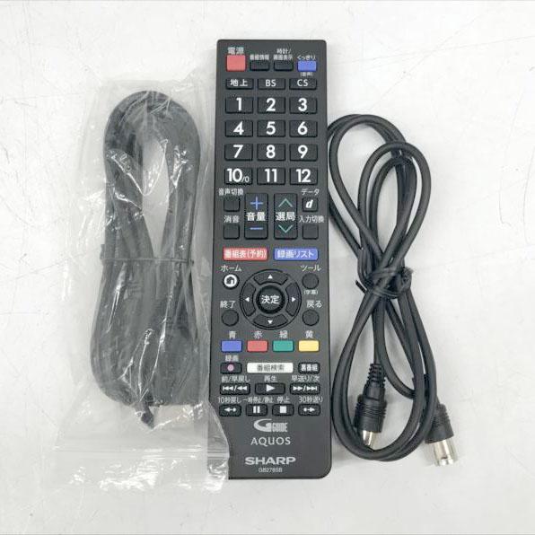 E4465YO ■0422【美品】19V型 液晶 テレビ AQUOS シャープ 2T-C19DE 23年製 外付けHDD裏番組録画対応_1
