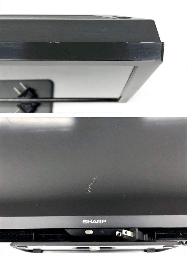 E4465YO ■0422【美品】19V型 液晶 テレビ AQUOS シャープ 2T-C19DE 23年製 外付けHDD裏番組録画対応_4