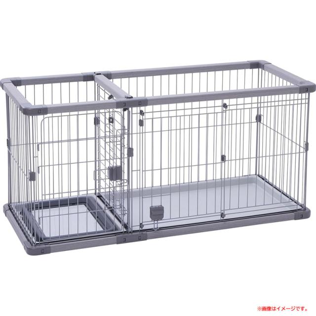 E5050YO ◆0610_3凹【アウトレット品】ドッグルームサークル PLus ペティオ W27671  犬用 トイレのしつけが出来る未使用
