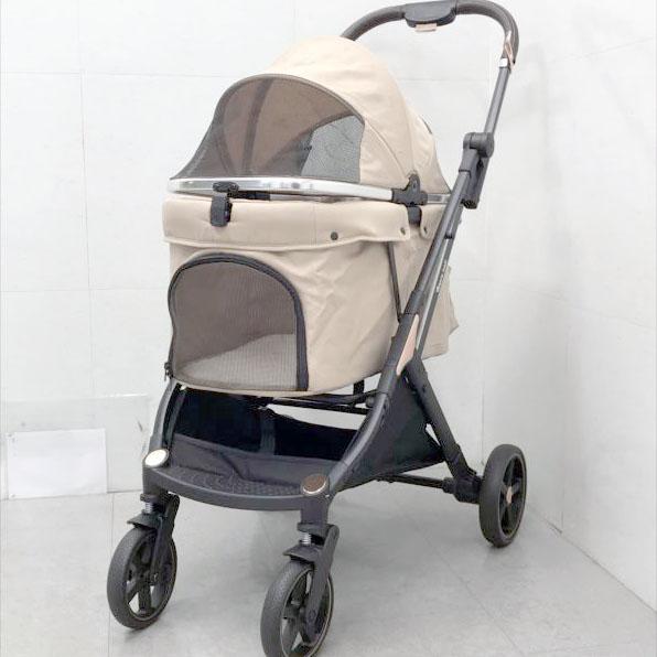 E5470YO ◆0601【美品】ペットカート バギー キャリー 犬 猫 Totoro ball C01  折りたたみ 耐荷重30Kg