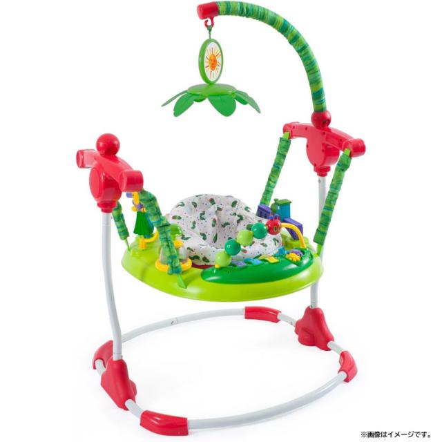 E5695YO ◆0606【アウトレット品】はらぺこあおむし アクティビティジャンパー 日本育児 6360003001 6ヶ月頃〜