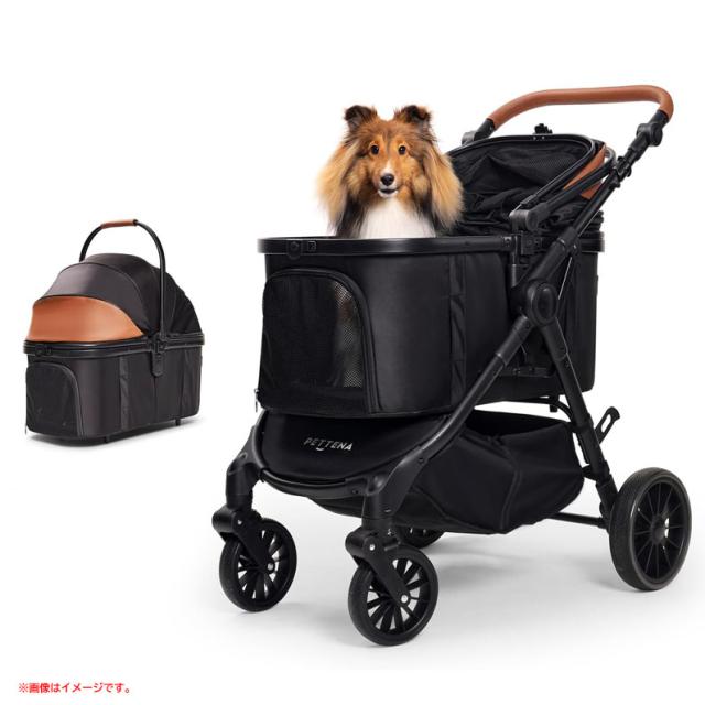 E6046YO ◆0613【アウトレット品】ペットカート バギー 中型犬 PETTENA PC30  耐荷重30kg 折りたたみ 犬 猫