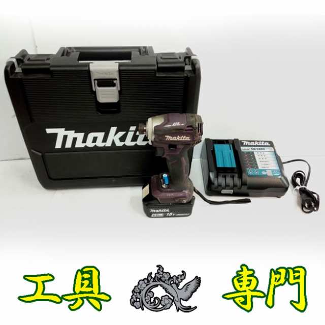 Q5295 送料無料！オーバーホール済み【中古品】18Vインパクトドライバー マキタ TD172D 充電回数27回