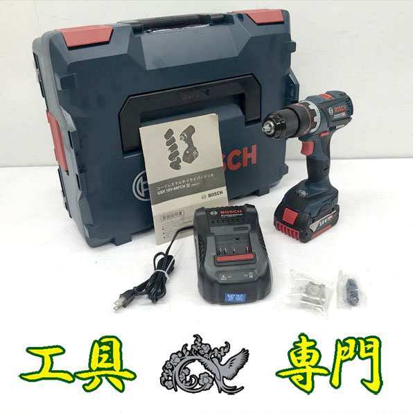 Q7765 送料無料！【美品】18V ドライバードリル ボッシュ GSR18V-60FCH BOSCH