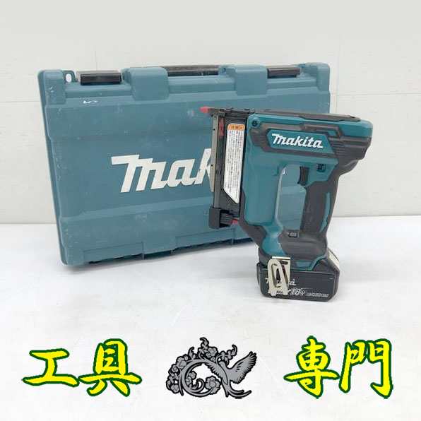 Q9293 送料無料！【中古品】18V 充電式ピンタッカ マキタ PT353D  充電回数202回 充電器別売の通販は