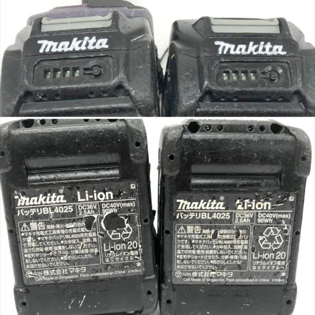 S2038 送料無料！値下げ！オーバーホール済【中古品】40Vインパクトドライバー マキタ TD002G 充電回数91/69回充電工具 締付【中古】_2