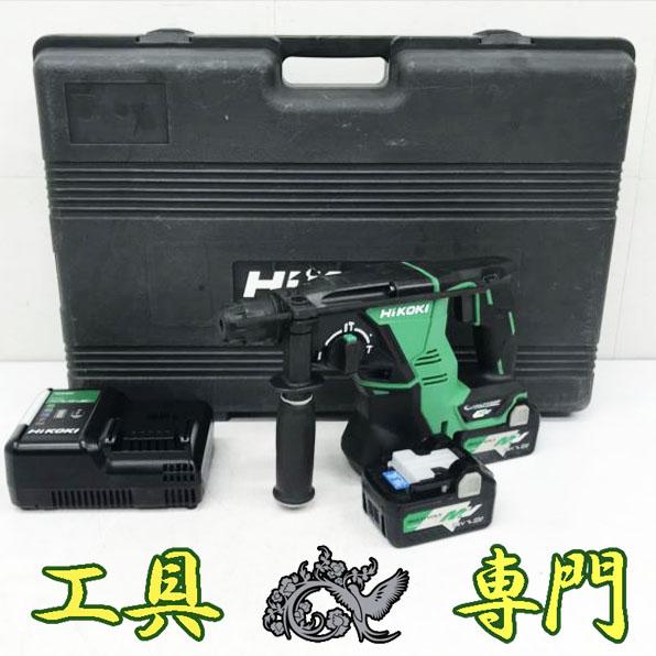 S4089 送料無料！【美品】36V 28mm コードレスロータリハンマドリル ハイコーキ DH36DPA 