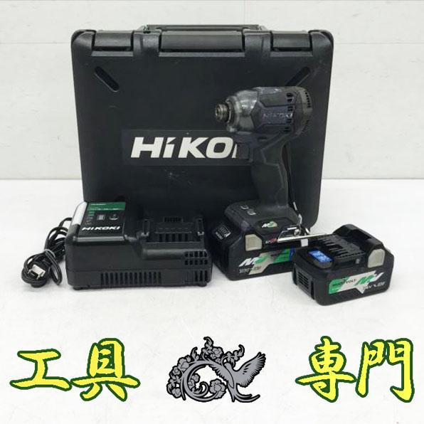 S4331 送料無料！オーバーホール済！【中古品】36Vインパクトドライバー ハイコーキ WH36DC