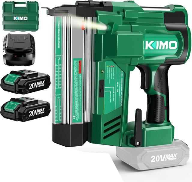 S5279 送料無料！【未使用品】20V充電ピンタッカー KIMO QIMO-9418  釘打機