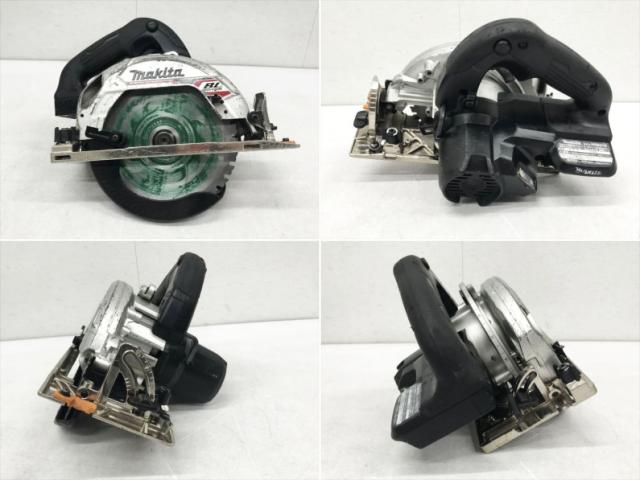S5493 送料無料！【中古品】18V 165mm 充電式マルノコ マキタ HS631DZB バッテリ充電器別売_1
