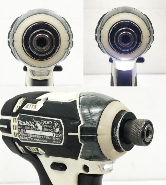 S5669 送料無料！オーバーホール済【中古品】14.4V インパクトドライバー マキタ TD138D  充電回数96/99回_3