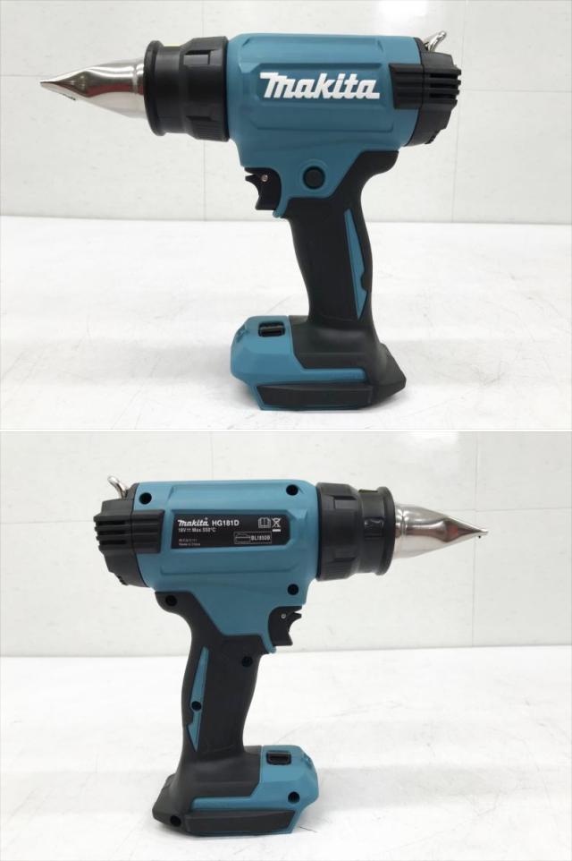 S5688 送料無料！【美品】18V 充電式ヒートガン マキタ HG181DZ バッテリ充電器別売