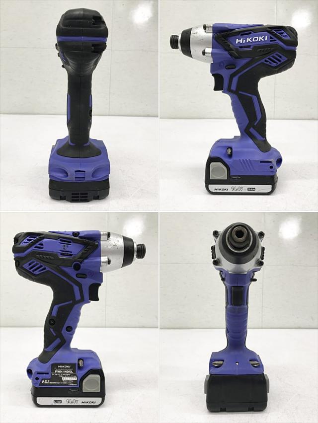 S6563 送料無料！オーバーホール済！【中古品】14.4Vインパクトドライバー ハイコーキ FWH14DGL_2