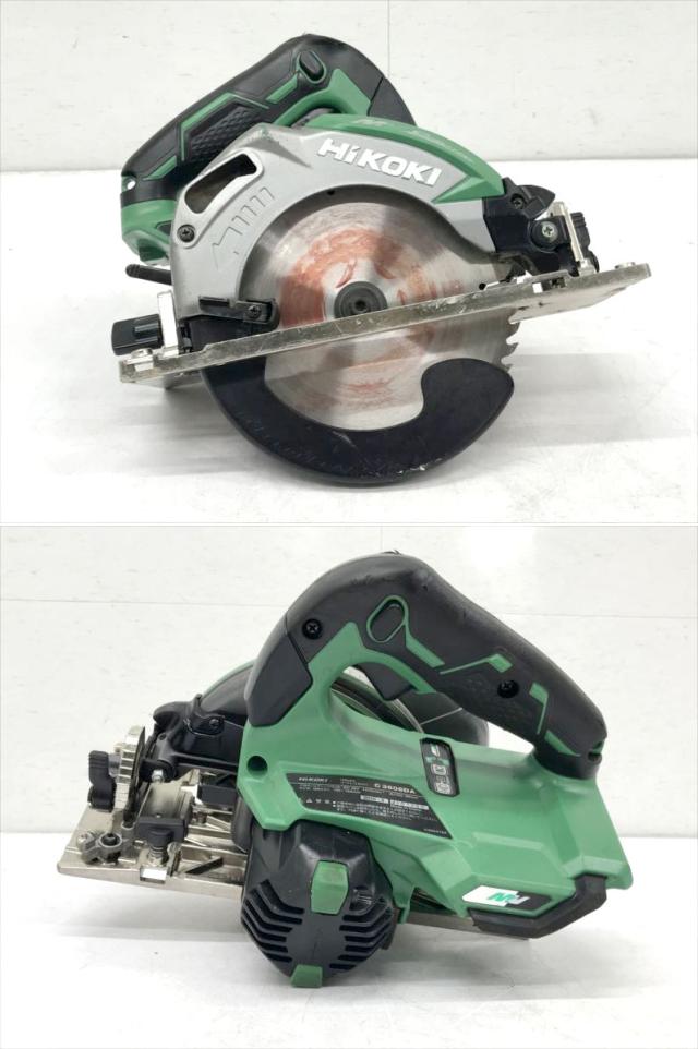 S6601 送料無料！【中古品】36V 165mm コードレス丸のこ ハイコーキ C3606DA_3