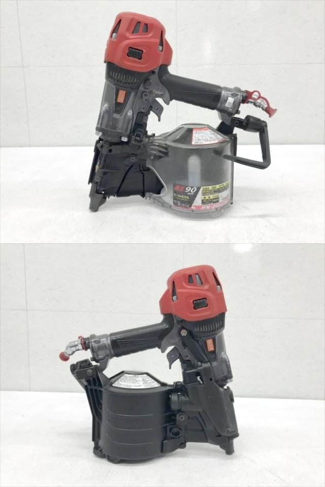 S7056 送料無料！【中古品】高圧90mm釘打ち機 MAX HN-90N5(D)_1