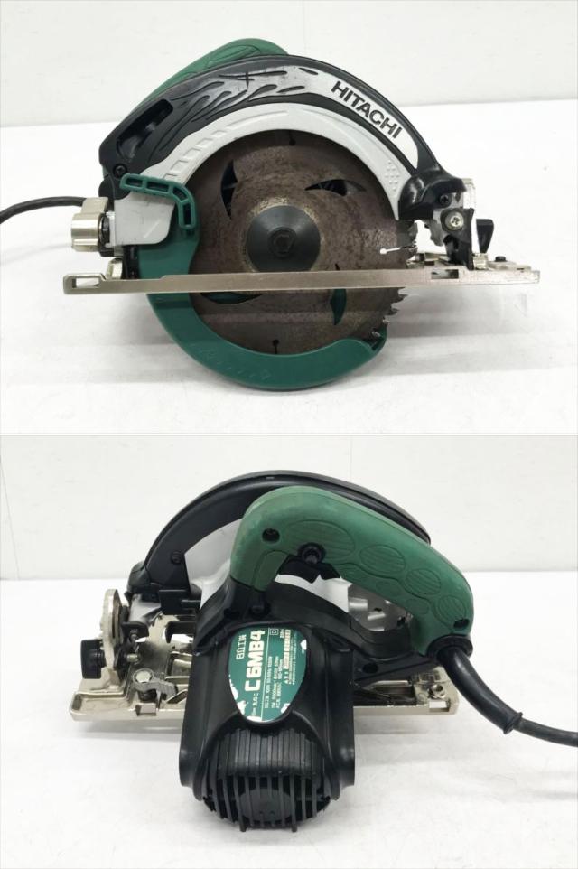 S7093 送料無料！【中古品】165mm 丸のこ 日立工機 C6MB4