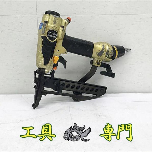 S7427 送料無料！【中古品】38mm高圧フロアタッカー 日立工機 N3804HMF