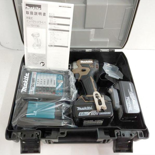 S3600 ●送料無料！【未使用品】18Vインパクトドライバー マキタ TD173DGXAB_1