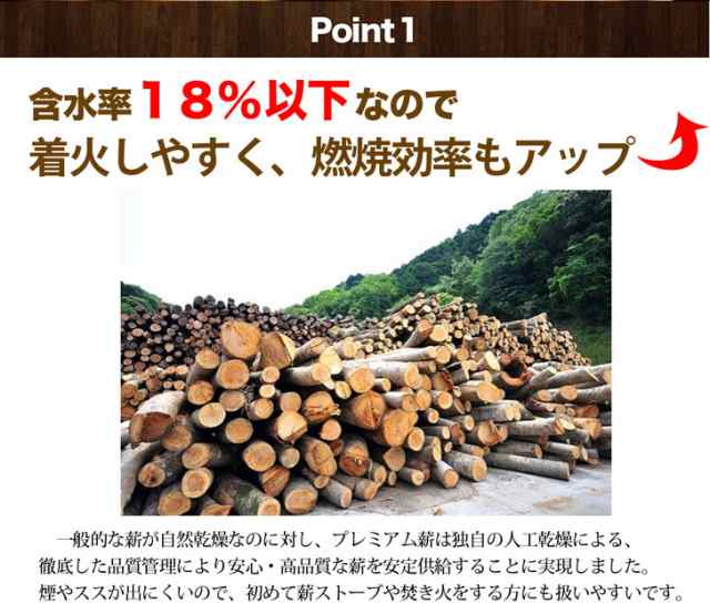 楽天市場 薪ストーブ 薪 1kg 80円 乾燥済み 引取限定 楢 樫 欅 など