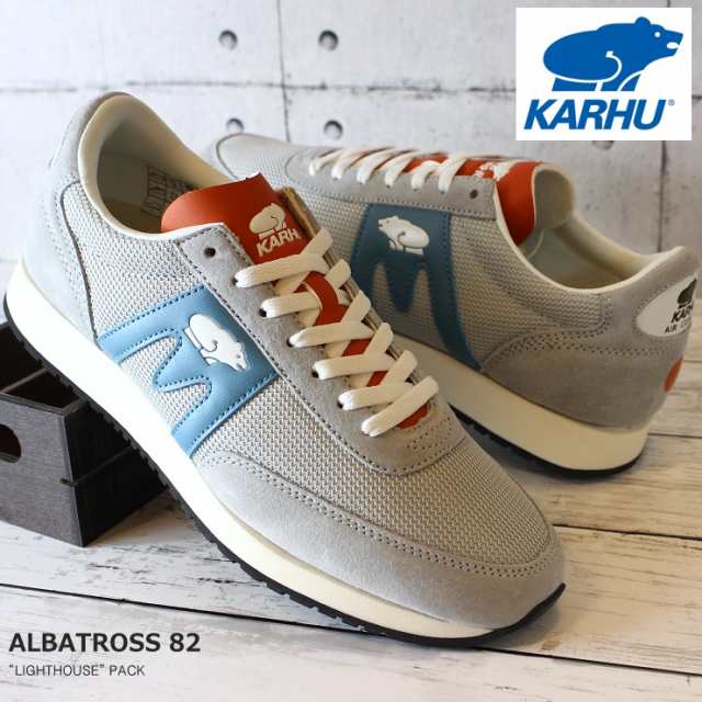 カルフ スニーカー アルバトロス Karhu Albatross Kh Gray Violet Adriatic Blueの通販はau Pay マーケット フットパークヌシセ