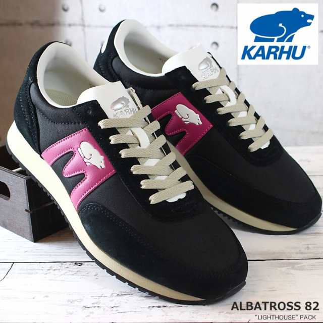 カルフ スニーカー アルバトロス Karhu Albatross Kh Jet Black Very Berryの通販はau Pay マーケット フットパークヌシセ