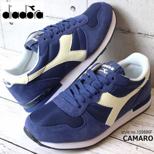 ディアドラ スニーカー Diadora Camaro 1596f 0024 Saltire Navy メンズ レディース レトロランニング スニーカーの通販はau Pay マーケット フットパークヌシセ