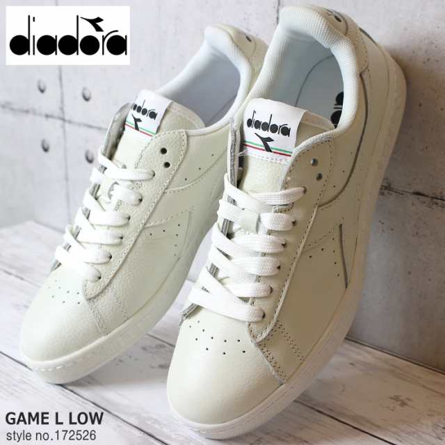 ディアドラ スニーカー Diadora Game L Low 10 White メンズ レディース レザースニーカー ホワイト系の通販はau Pay マーケット フットパークヌシセ