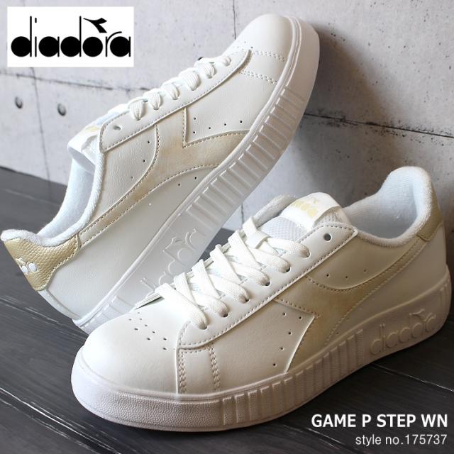 ディアドラ スニーカー Diadora Game P Step Wn 8581 White Frosted Almond レディーススニーカー厚底スニーカー ダッド系 プラッの通販はau Pay マーケット フットパークヌシセ