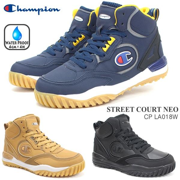 チャンピオン スノトレ メンズ Champion Street Court Neo Cp La018wスノートレ 防水 防水スニーカー 防水の通販はau Pay マーケット フットパークヌシセ