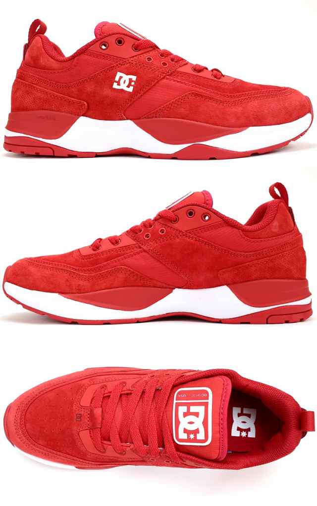 Dc スニーカーdc Shoes E Tribeka Dm191004 Red スケボー スケート