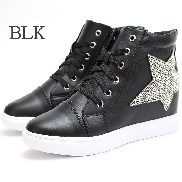 レディース 厚底 スニーカー 大人 インヒール スニーカー 3elumiere Dor 5458h 美脚 スニーカー ヒール ラメ 可愛いヒール 綺麗 旅行 デの通販はau Pay マーケット フットパークヌシセ