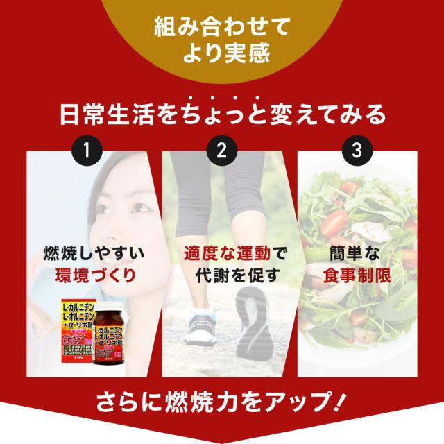 L-カルニチン＋α-リポ酸 240粒×12個セット 約360日分 送料無料 宅配便 | ダイエット サプリ サプリメント ダイエット食品 ダイエットサプリメント 男性 女性 カルニチン αリポ酸 アルファリポ酸 オルニチンl オルニチン アルギニン ロイシン 粒 タブレット まとめ買い_11