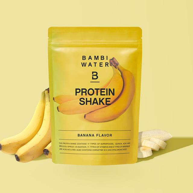 ストロベリーバナナプロテインシェイクのレシピ