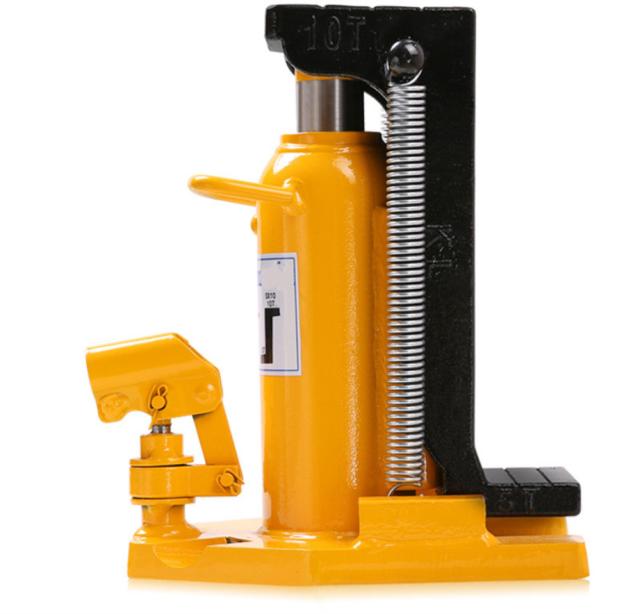 油圧ジャッキ 爪ジャッキ 爪付き油圧ジャッキ 爪部5t ヘッド部10t ジャッキの通販は 17,800円