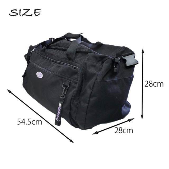 ANAP R+S アナップ ボストンバッグ トラベル 3WAY 42L_3