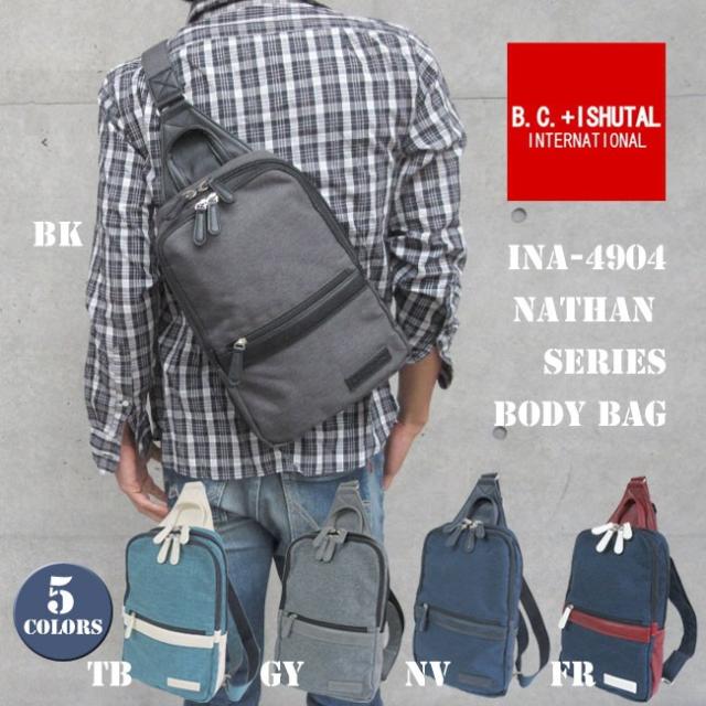 B.C.+ISHUTAL ビーシーイシュタル　ボディバッグ 斜め掛けバッグ 斜めがけバッグ 斜めがけの通販は 5,771円