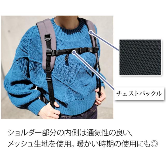Healthknit Product シンプル リュックサック リュック A4 大容量 ポケット多め ライトデイパック バックパック 旅行 通勤 通学 おしゃれ 18L マザーズバッグ ブラック_5