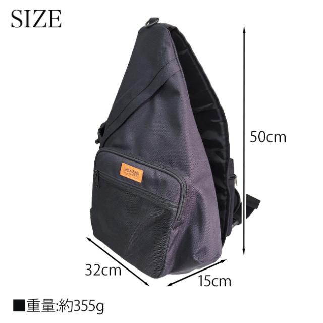 ボディバッグ ワンショルダーバッグ ショルダーバッグ メンズ レディース 12L 大きめ 斜めがけ ユニバーサルオーバーオール UNIVERSAL OVERALL ミリタリー_9