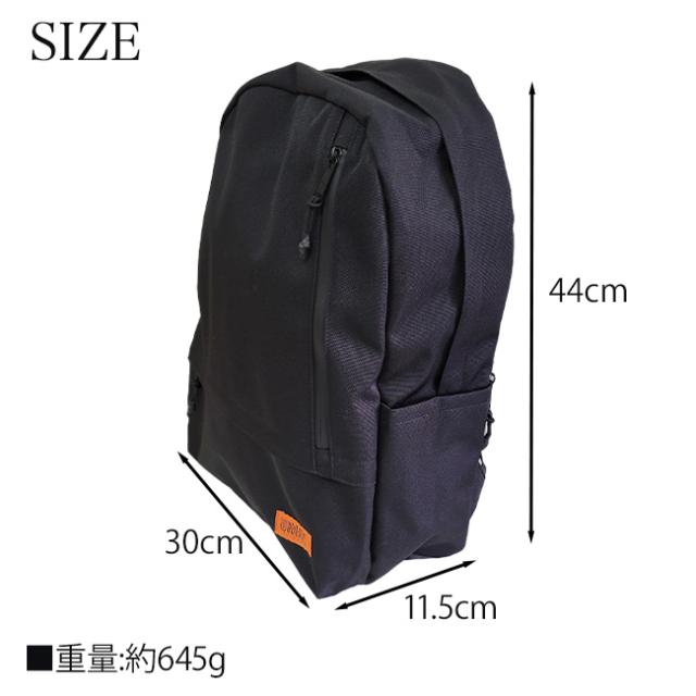 リュック リュックサック ラウンド 15L スポーツ メンズ レディース ユニバーサルオーバーオール UNIVERSAL OVERALL ミリタリー 黒 シンプル_9