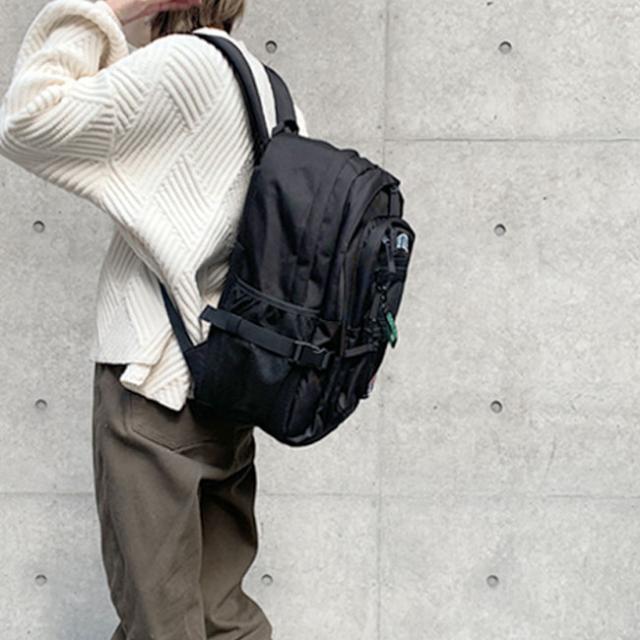 BEN DAVIS ベンデイビス リュック リュックサック 黒 二層 2ルーム