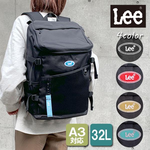 Lee リュック リー リュックサック スクエア 通勤 通学 大きめ 黒