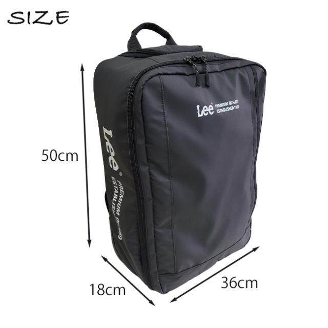 Lee リー 2WAY リュックキャリー キャリーケース ソフトキャリー 29L レディース メンズ リュックサック 大容量 1泊 2泊_3