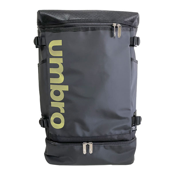 リュック UMBRO アンブロ 黒 リュックサック 撥水 二層の通販は