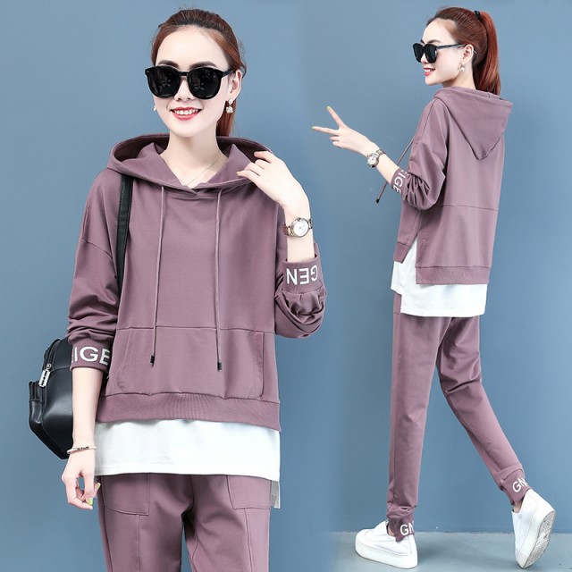 新品ジャージ レディース おしやれ 春秋 長袖 セットアップ カジュアル上下 2点セット スウェット トレーナー スポーツウェア 運動服 の通販はau Pay マーケット ロマンスタイル