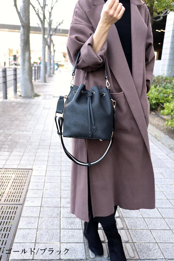 本革 バケツ型バッグ キューブ型バッグ ショルダーバッグ レディース ドローストリング 巾着バッグ レザー ワンハンドル ラウンド ワンシの通販はau Pay マーケット アクセサリーグレイス